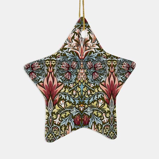 William Morris Snakeshead Floral Pattern Keramikornament (Rechts)