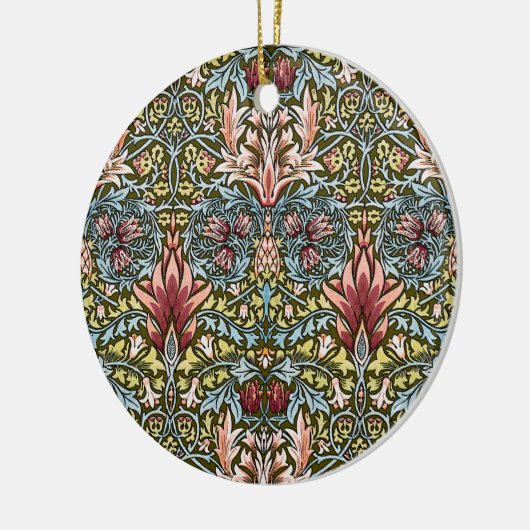 William Morris Snakeshead Floral Pattern Keramikornament (Links)