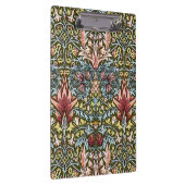 William Morris Snakeshead Floral Pattern Klemmbrett (Rechts)
