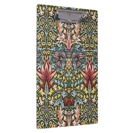 William Morris Snakeshead Floral Pattern Klemmbrett (Rechts)