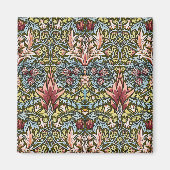 William Morris Snakeshead Floral Pattern Magnet (Vorne)