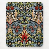 William Morris Snakeshead Floral Pattern Mousepad (Vorne)