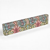 William Morris Snakeshead Floral Pattern Namensplakette