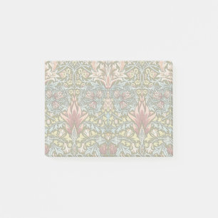 William Morris Snakeshead Floral Pattern Post-it Klebezettel
