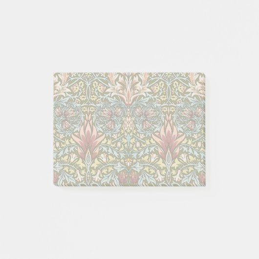 William Morris Snakeshead Floral Pattern Post-it Klebezettel (Vorderseite)