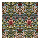 William Morris Snakeshead Floral Pattern Poster (Vorderseite)