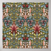 William Morris Snakeshead Floral Pattern Poster (Vorne)