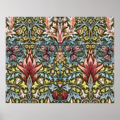 William Morris Snakeshead Floral Pattern Poster (Vorne)
