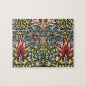 William Morris Snakeshead Floral Pattern Puzzle (Horizontal)
