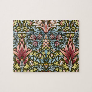 William Morris Snakeshead Floral Pattern Puzzle