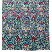 William Morris Snakeshead Fritillary Floral Design Duschvorhang (Vorderseite)