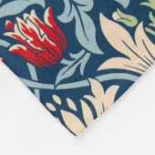 William Morris Snakeshead Fritillary Floral Design Fleecedecke (Ecke)