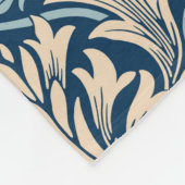William Morris Snakeshead Fritillary Floral Design Fleecedecke (Ecke)