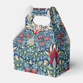 William Morris Snakeshead Fritillary Floral Design Geschenkschachtel (Rückseite)