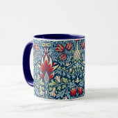 William Morris Snakeshead Fritillary Floral Design Tasse (Vorderseite Links)