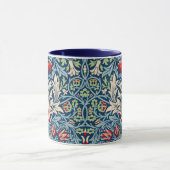 William Morris Snakeshead Fritillary Floral Design Tasse (Zentrum)