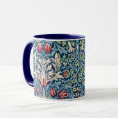 William Morris Snakeshead Fritillary Floral Design Tasse (Vorderseite Links)