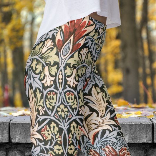 William Morris Snakeshead Print Leggings