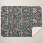 William Morris: Snakeshead Sherpa Blanket Sherpadecke (Vorderseite (Horizontal))