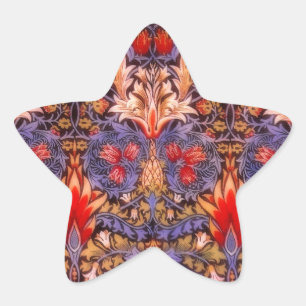 William Morris Snakeshead Vintag Stern-Aufkleber