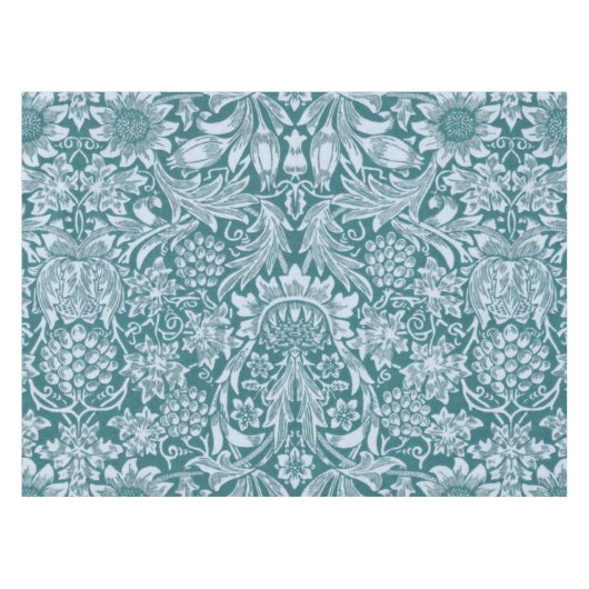 William Morris „Sonnenblume“ 2 Tischdecke (Vorderseite (Horizontal))