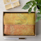 William Morris-SONNENBLUME-GELB Seidenpapier (Geschenk)