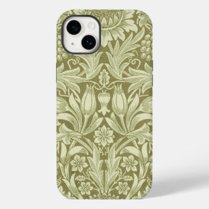 William Morris Sonnenblume Vintage Olive Damast Case-Mate iPhone 14 Plus Hülle
