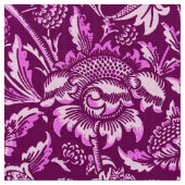 William Morris Sonnenblumen, Amethyst Lila Stoff (Nahaufnahme)
