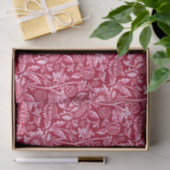 William Morris Sonnenblumen, Burgund und Pink Seidenpapier (Geschenk)