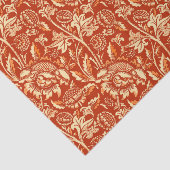 William Morris-Sonnenblumen, Mandarine Seidenpapier (Ausschnitt)