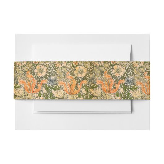 William Morris Spring Compton Blume Festival Einladungsbanderole (Vorderseite Beispiel)