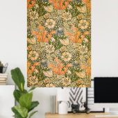 William Morris Spring Compton Blume Festival Poster (Heimbüro)