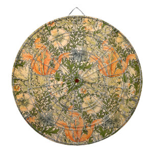 William Morris Spring Compton Blumenfest Dartscheibe