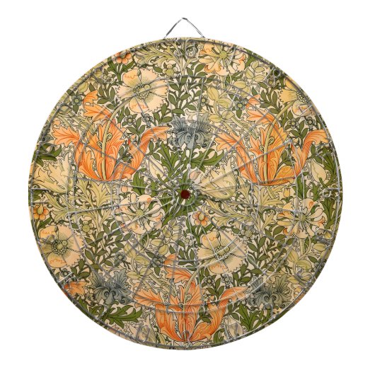William Morris Spring Compton Blumenfest Dartscheibe (vorne)