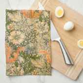 William Morris Spring Compton Blumenfest Geschirrtuch (Viertel Falte)