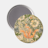 William Morris Spring Compton Blumenfest Magnet (Vorderseite/Rückseite)