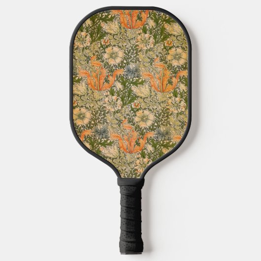 William Morris Spring Compton Blumenfest Pickleball Schläger (Vorderseite)