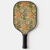 William Morris Spring Compton Blumenfest Pickleball Schläger (Rückseite)