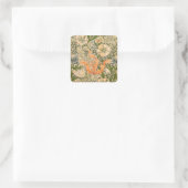 William Morris Spring Compton Blumenfest Quadratischer Aufkleber (Tasche)