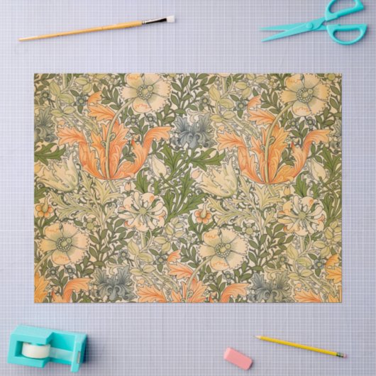 William Morris Spring Compton Blumenfest Seidenpapier (Basteln)