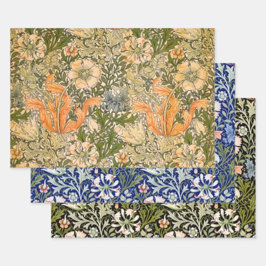 William Morris Spring Compton Blumenfestival-Sets Geschenkpapier Set (Set)