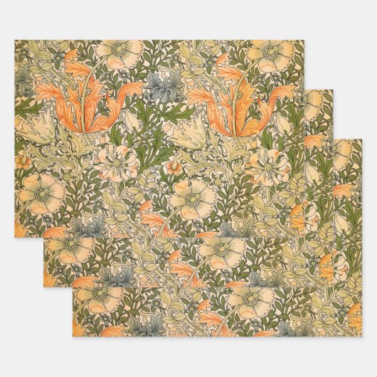 William Morris Spring Compton Flower Festival Geschenkpapier Set (Set)