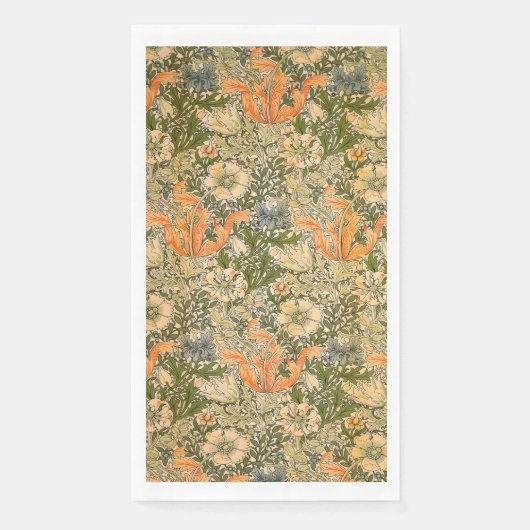 William Morris Spring Compton Flower Festival Serviette (Vorderseite)