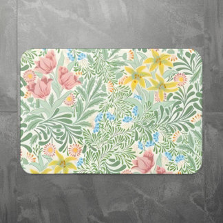 William Morris Spring Flowers, English Garden Badematte