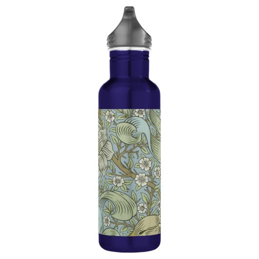 William Morris Spring Thicket: Antique Floral Edelstahlflasche (Rechts)