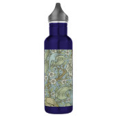William Morris Spring Thicket: Antique Floral Edelstahlflasche (Links)