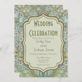 William Morris Spring Thicket: Antique Floral Einladung (Vorne/Hinten)