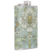 William Morris Spring Thicket: Antique Floral Flachmann (Rechts)