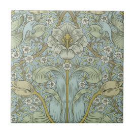 William Morris Spring Thicket: Antique Floral Fliese