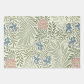William Morris Spring Thicket: Antique Floral Geschenkpapier Set (Vorderseite 3)
